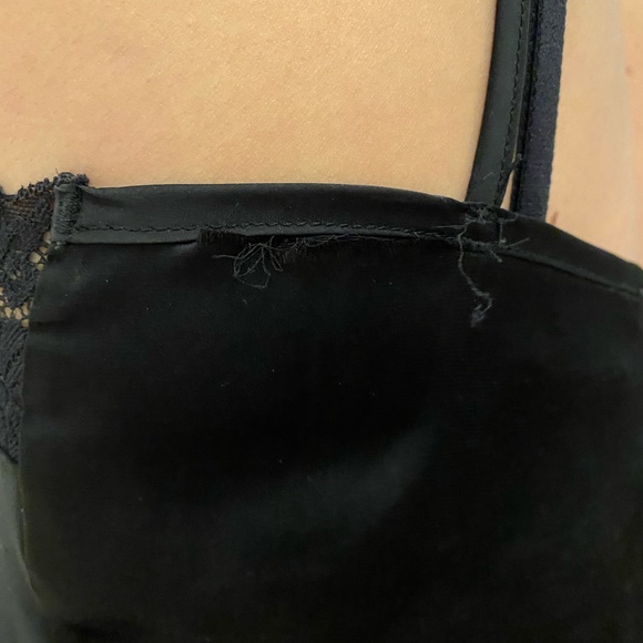 BRANDY MELVILLE Lace and satin Dionne top - Picture 5 of 6